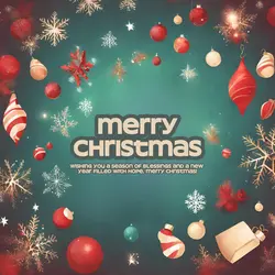 Merry Christmas Greetings Linkedin Post