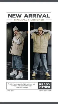 New Arrival Apparel Promotion