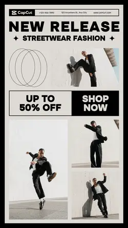 4 Multi-product Image Streetwear Fashion
