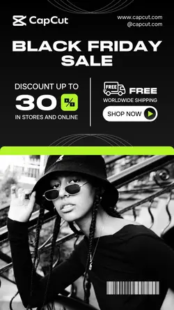 Black Friday Promotion Instagram Story