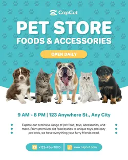 Pet Store Ads Instagram Post