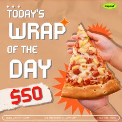 Pizza Promotion instagram post