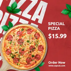 Special Pizza - Instagram Post