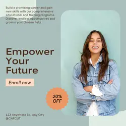 Education and training Announcement