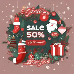 Christmas Sale Linkedin Post