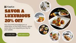 Food promotion facebook cover