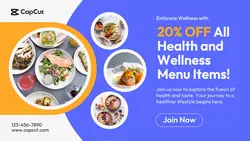 Food promotion facebook cover