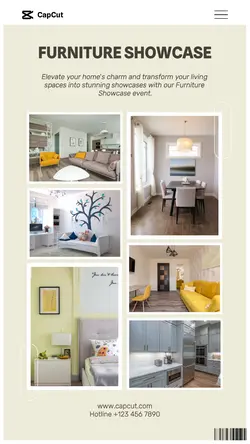 6 multi - Furniture product display instagram story