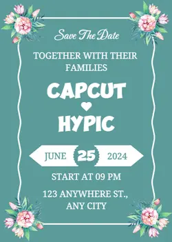 Non-marketing Personal Occasions Wedding Invitation