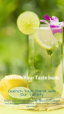 Foods & Beverage Menu