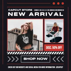 Fashion 2 Multi Image Promotion Instagram Post