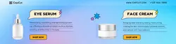 Beauty Face cream Event promotion Modern