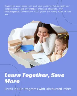 Education and training Discount