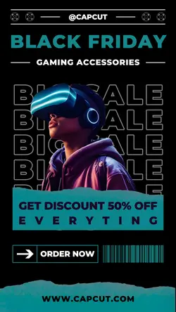 Black Friday Gaming Instagram Story