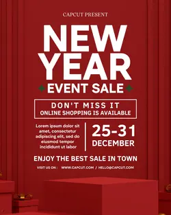 New Year Promo Big Sale Instagram Post