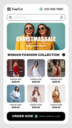 Woman Fashion Christmas Sale 7 Multi-product Image TikTok