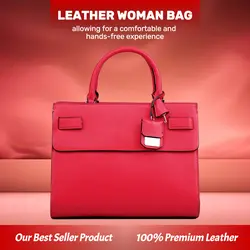 E-commerce Hero Image Fashion Leather Women Bag