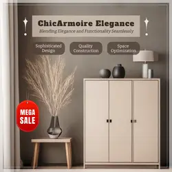 E-Commerce Household Aesthetic Wardrobe Product Callout
