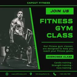 Other Fitness Gym Class Service Instagram Post
