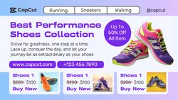 Fashion Sport Shoes Promotion Website
