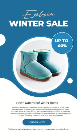 Fashion Winter Sale Instagram Story