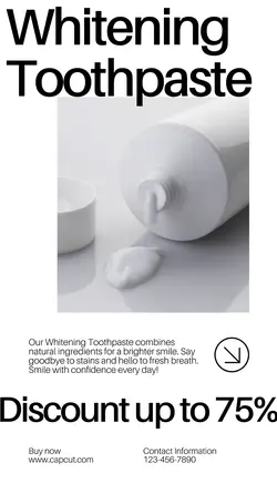Personal Care Product Flash Sale Instagram Story