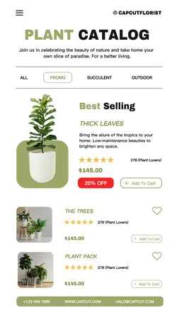 Plant Catalog Promo Product 