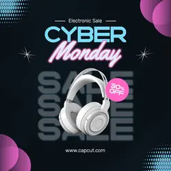 Cyber Monday Sale Instagram Post