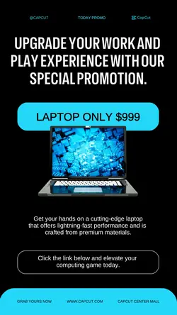 Electronic Special Promotion Instagram Story