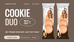 Food Product Display Illustration Twitter Post