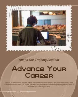 Education and training Announcement