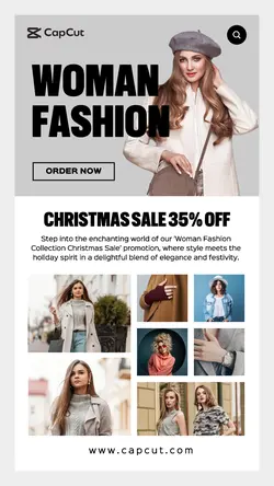 Woman Fashion Christmas Sale 8 Multi-product Image TikTok