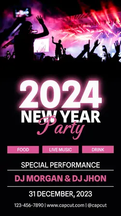 Other Industries 2024 New Year Party Promotion