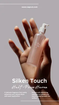 Beauty & Personal care Product display Detail Presentation