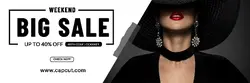 Non-marketing Email Header Big Sale Minimalist