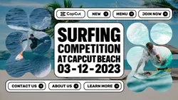 Other Surfing Competition Promotion Twitter Post