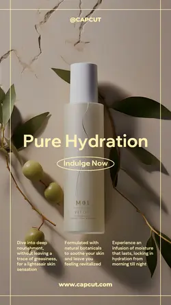 Beauty & Personal care Product display Detail Presentation