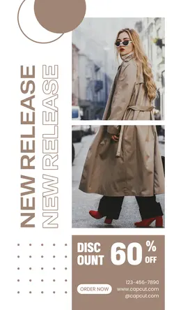 Fashion New Release Promotion Instagram Story