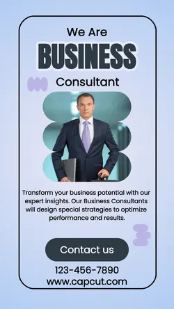 We Are Business Consultant Instagram Story 