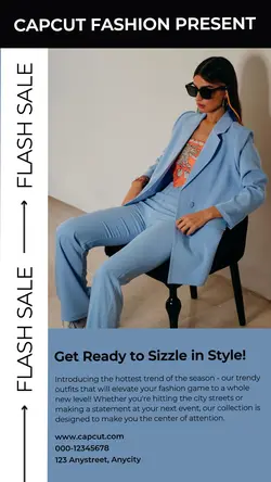 fashion product for flash sale promotion