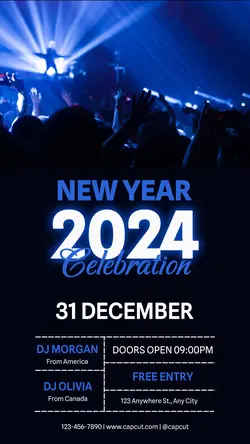Other Industries 2024 New Year Party Promotion