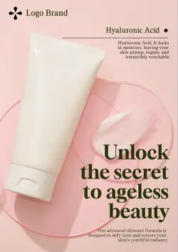 Skincare Product display Flyer