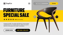 Furniture Special Sale Promotion Website