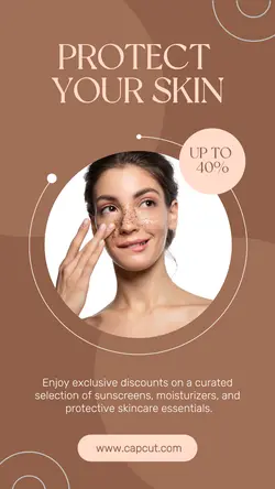 Beuaty Protect Your Skin Sale Instagram Story