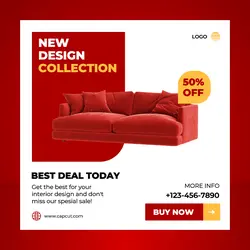 New Design Collection of Furniture for Instagram Post