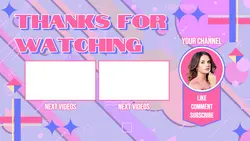 Non-marketing YouTube End Screen