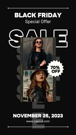 Black Friday Sale Tiktok Post
