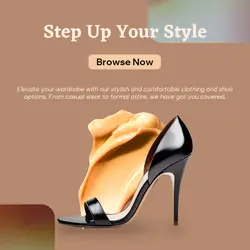 Clothing & Shoes Menu