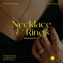 Jewelry Accessories Fashion Necklace Rings Effect 