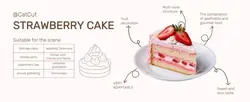 Food cake display e-commerce